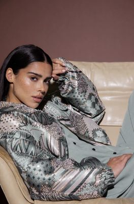 Amaya Amsterdam Jacket Multi print Fanny Jacket