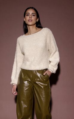 Amaya Amsterdam Knitwear White Jessie Knitwear