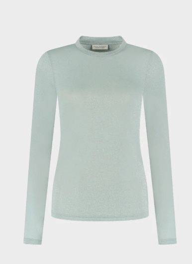 Amaya Amsterdam Top Blue Flora Top