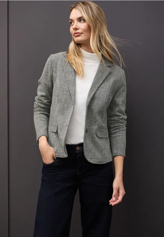 Street One QR Basic Blazer Black A212822
