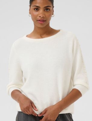 Kaffe pullover Chalk CC. KAbetty