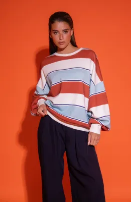 Studio Amaya Sweater Multi Print Daisey