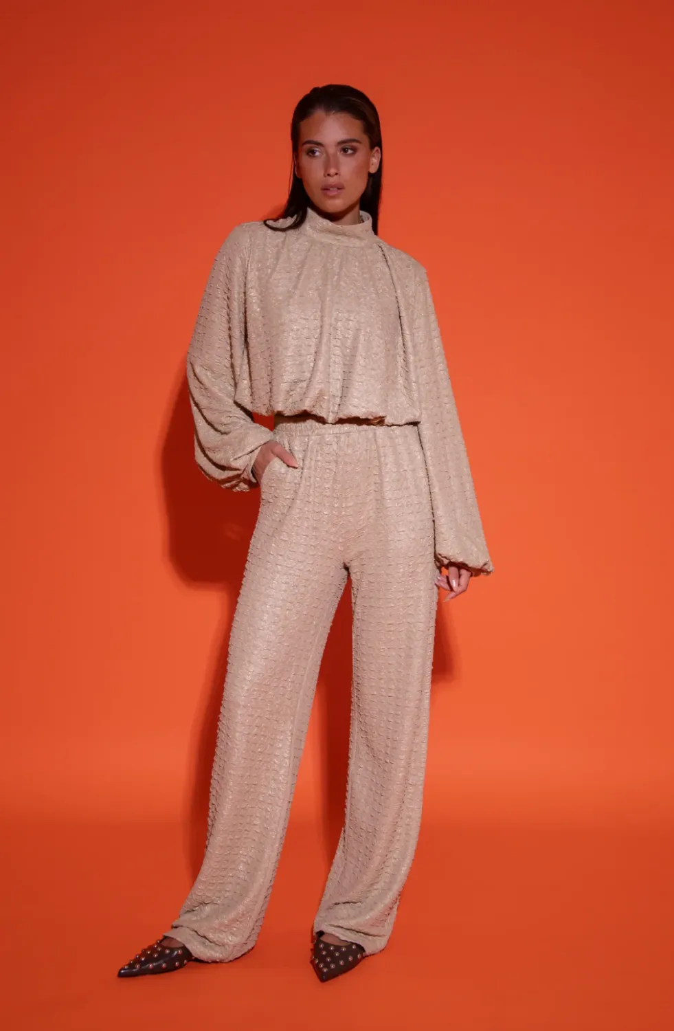 Studio Amaya Pants Gold Dally