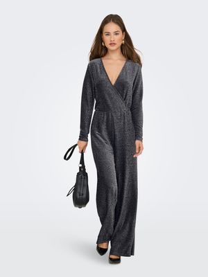 Only ONLRICH L/S GLITTER JUMPSUIT JRS 177911002 15360280
