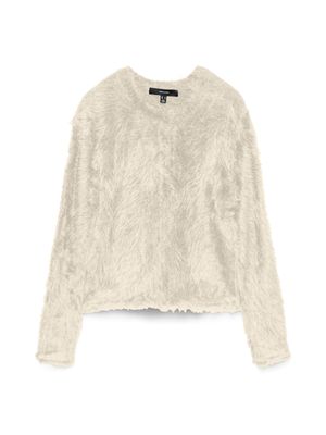 Vero Moda VMFLUFFY LS O-NECK CARDIGAN Birch 10337471