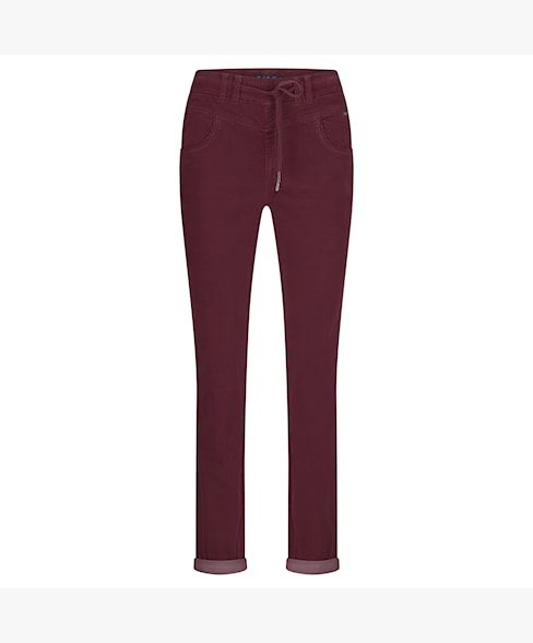 Red Button De Tessy Velvet is een velvet broek Ruby SRB4655