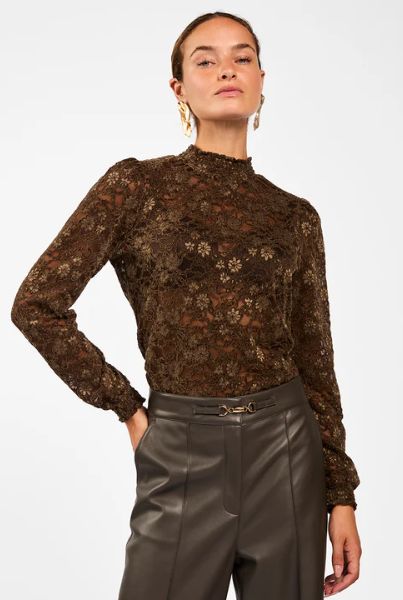 Aaiko TORY LACE PES 199 SPICY CHOCOLATE TORY LACE PES 199