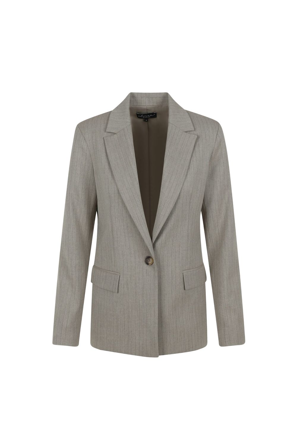 Elvira Blazer Miley Green Stripe E4 25-051