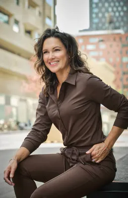 Mi Piace Blouse Espresso MP60840