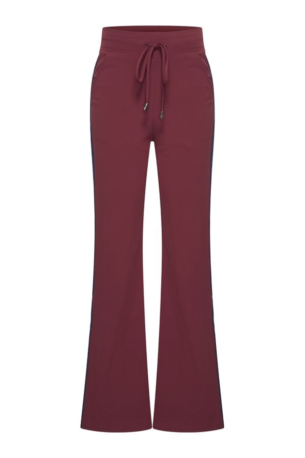 Mi Piace Broek straight Burgundy MP202136
