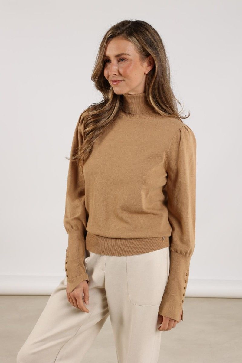 Nukus Silvi Pullover Camel NKF03009