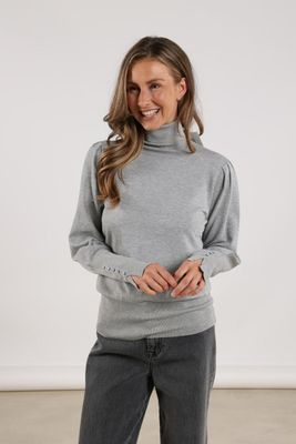 Nukus Silvi Pullover Light grey NKF03009
