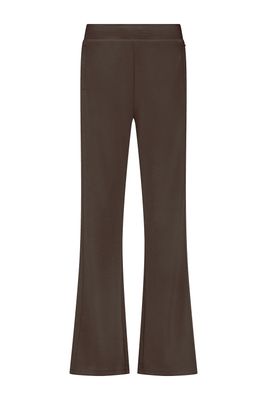 Tramontana Technical Sweat Wide-Leg Trousers Espresso C12-17-101 F
