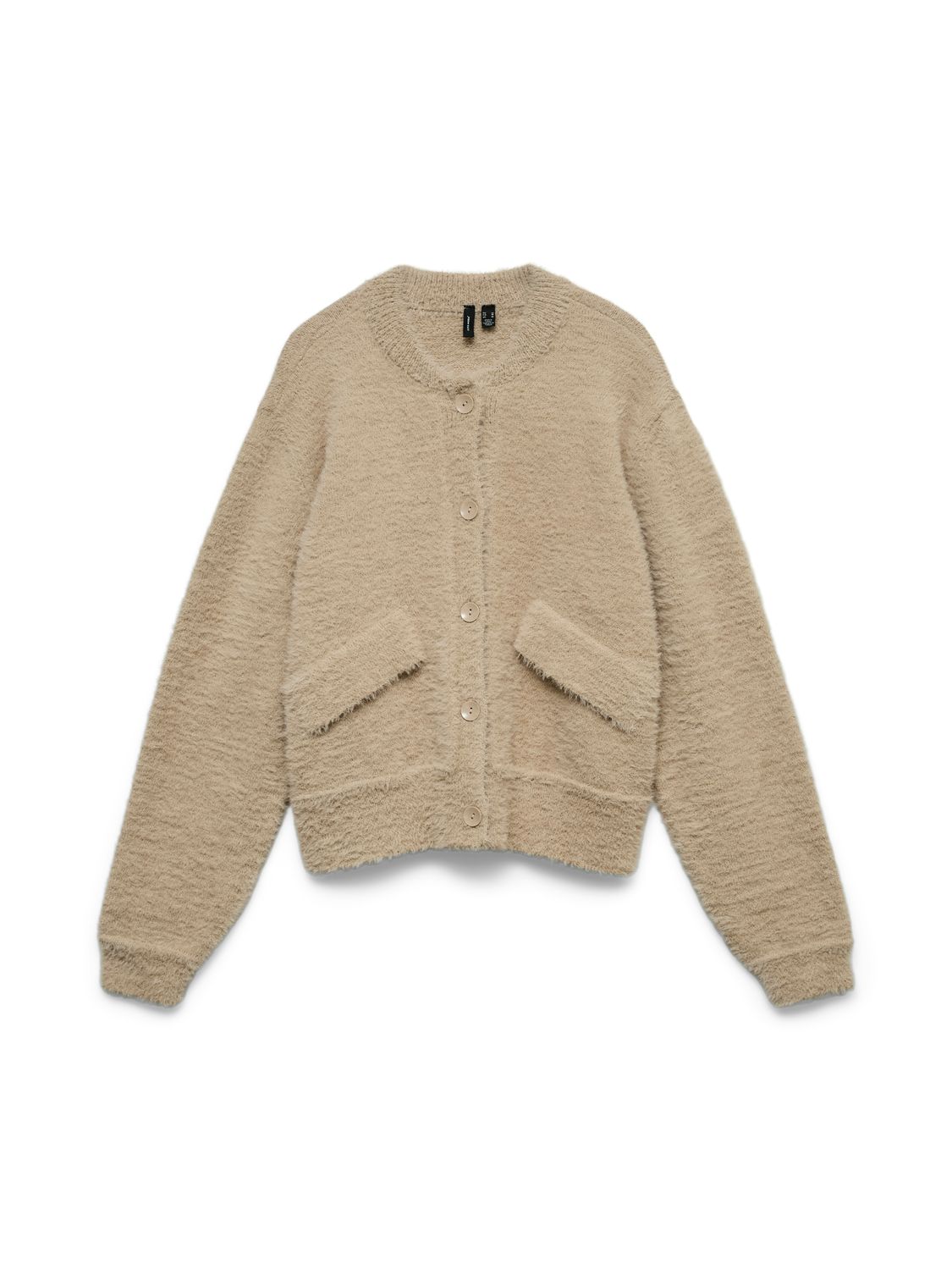 Vero Moda VMMAYSI LS KNIT BOMBER EXP Sesame 10349736