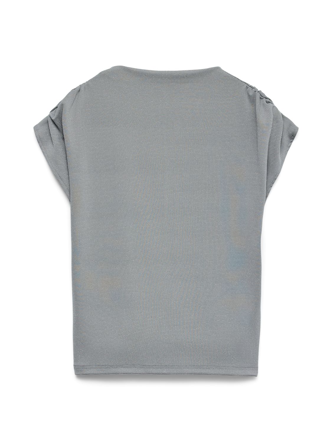 Vero Moda VMKANVA SL TOP JRS GA Ultimate Grey/SILVER 10336086