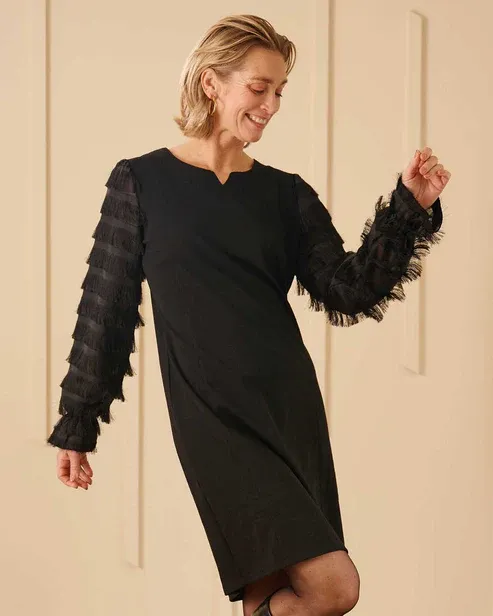 FOS Amsterdam Dress Black 7648 Fiona