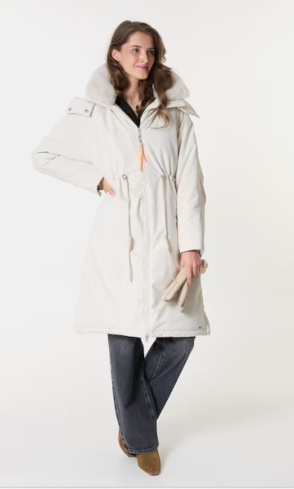 Rino & Pelle Outdoor jacket with detachable faux birch Quinte.7002512