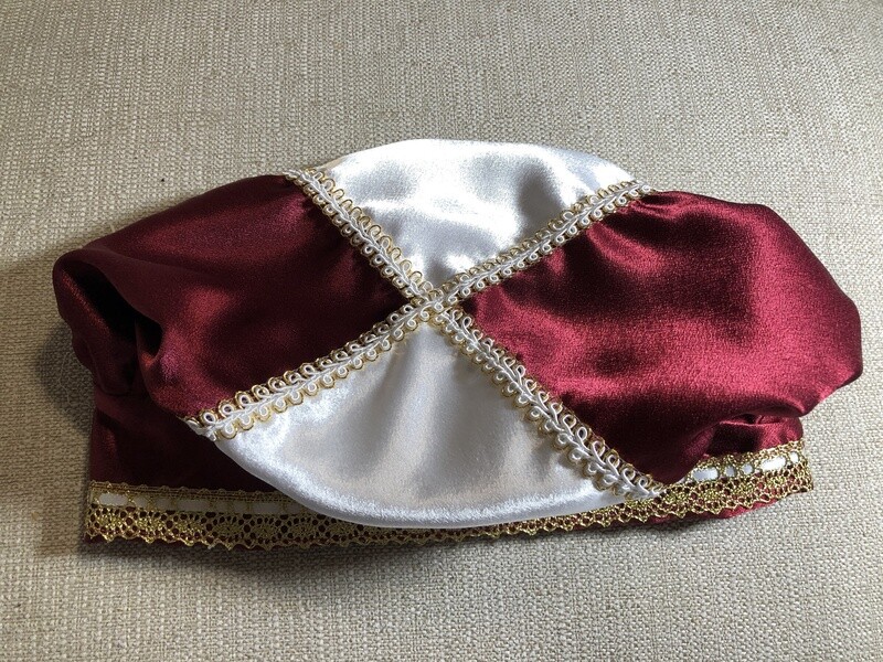 Oyá/Obatalá Elegant Battle Hat