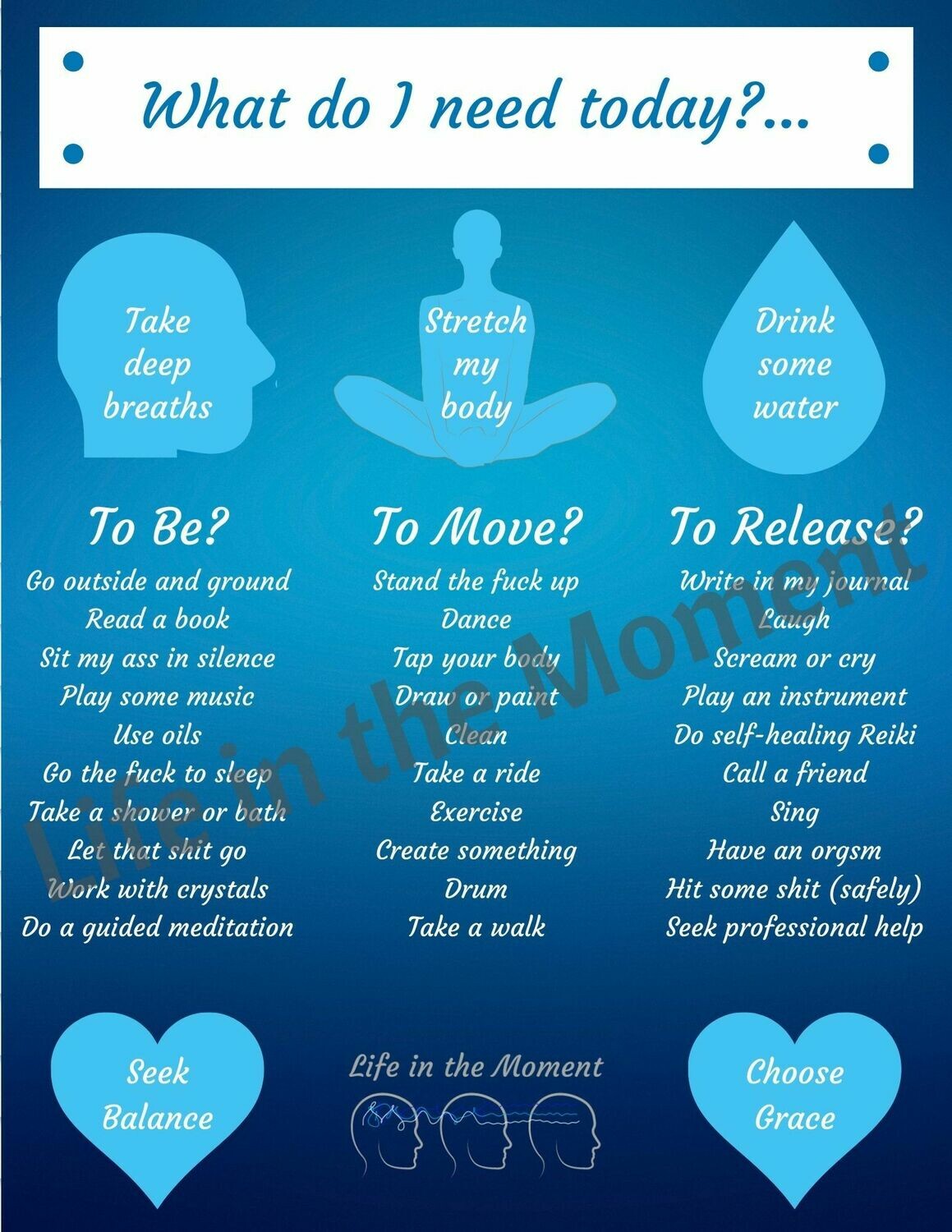Adult Mindfulness Poster- Explicit
