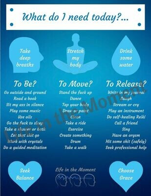 Adult Mindfulness Poster- Explicit