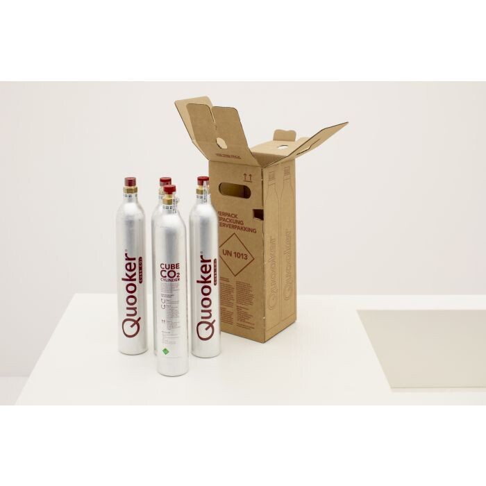 Quooker 1x doos met 4 Co² gasflessen 425gr