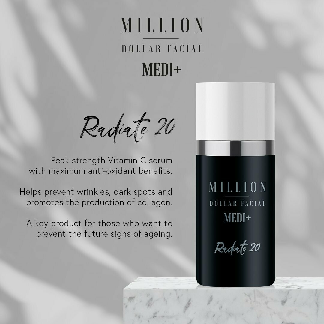 Million Dollar MEDI+ Radiate 20 - 30ml