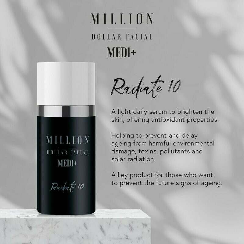 Million Dollar MEDI+ Radiate 10 - 30ml