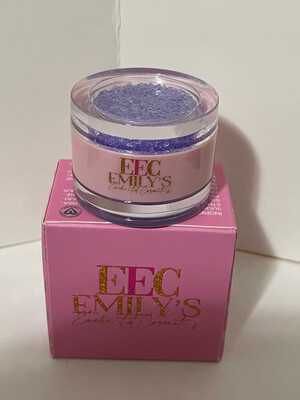 2 In 1 Lip Scrub &amp; Lip Balm Grape Flavor 