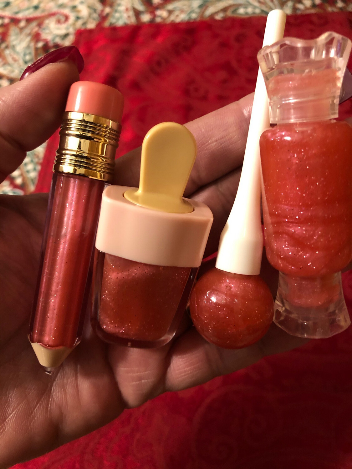 Em’s Lil Mamas Lip Glosses Red Tropical Punch