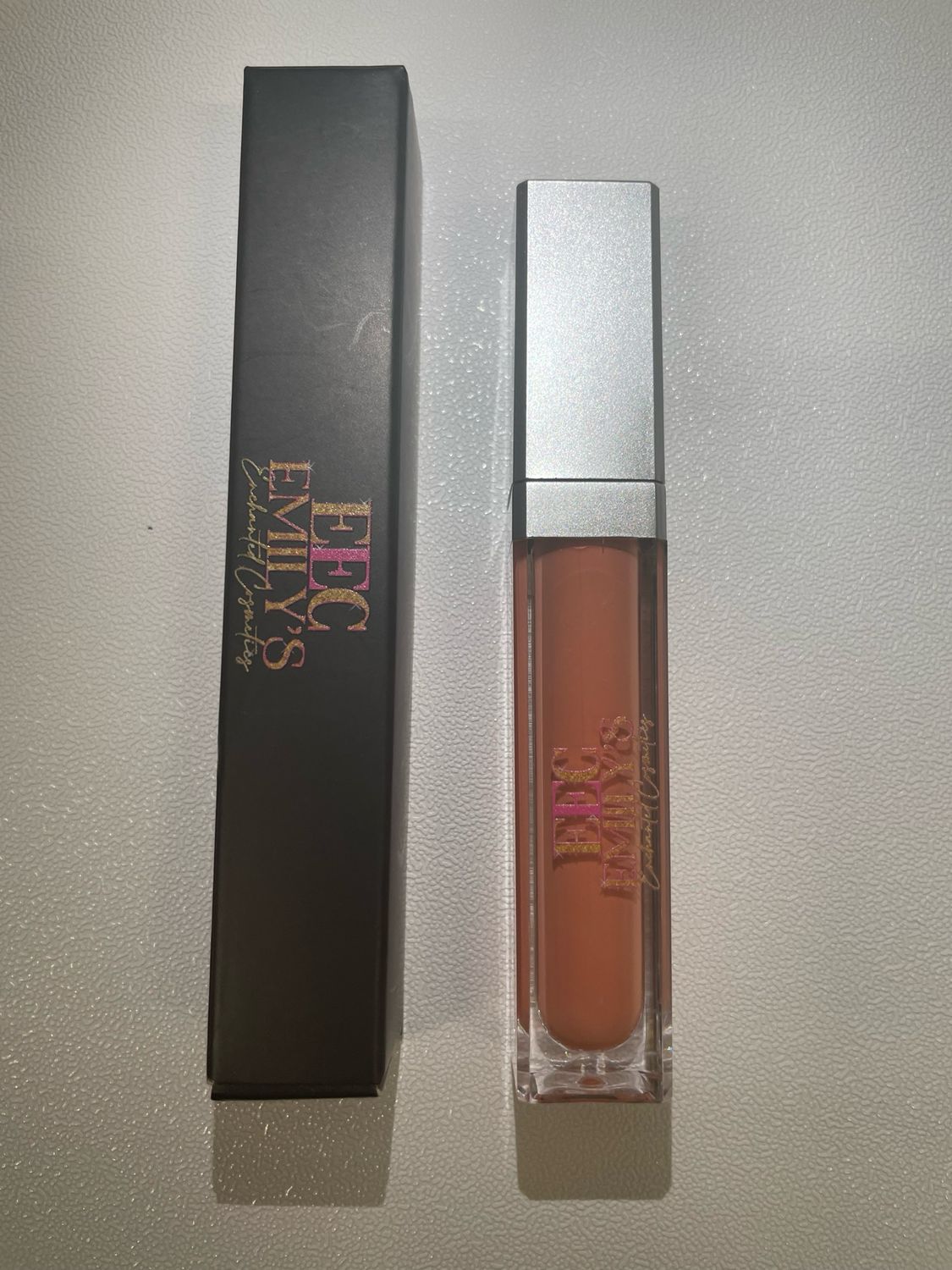 LED Light &amp; Mirror LipGloss Tangerine #03