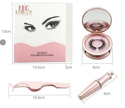 Magnetic Eyelashes &amp; Eyeliner Pen 🖊️ Kit