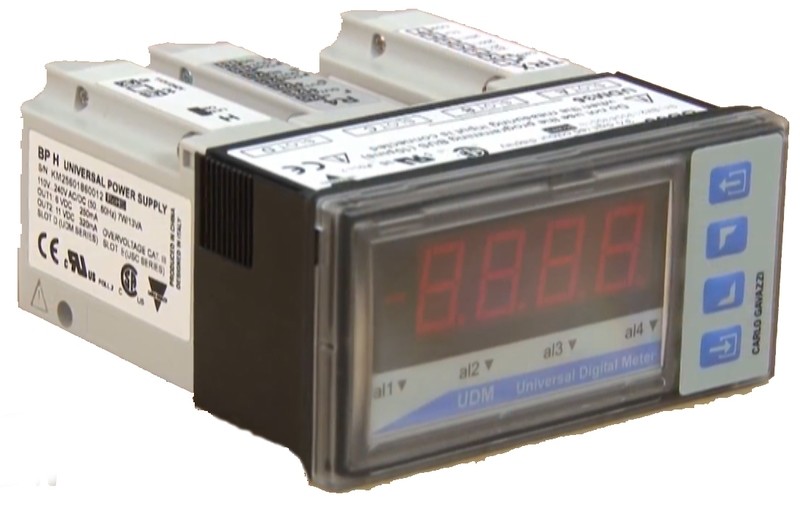 CARLO GAVAZZI BD35 (UDM35) DIGITAL PANEL METER ( MODULAR INDICATOR &amp; CONTROLLER)