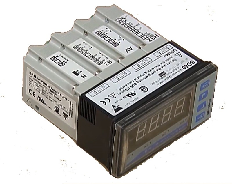 CARLO GAVAZZI BD40 (UDM40) DIGITAL PANEL METER ( MODULAR INDICATOR &amp; CONTROLLER)