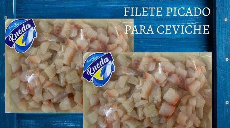 Filete picado para ceviche