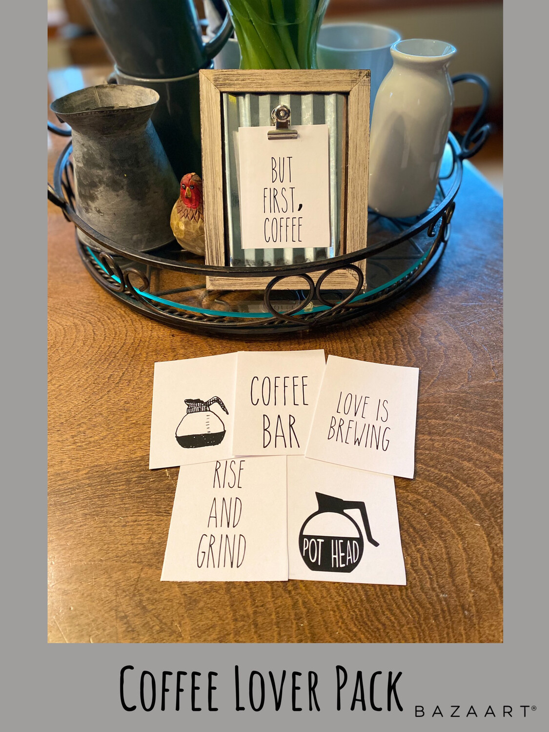 Card Pack Additions for your Rustic Tin Sign