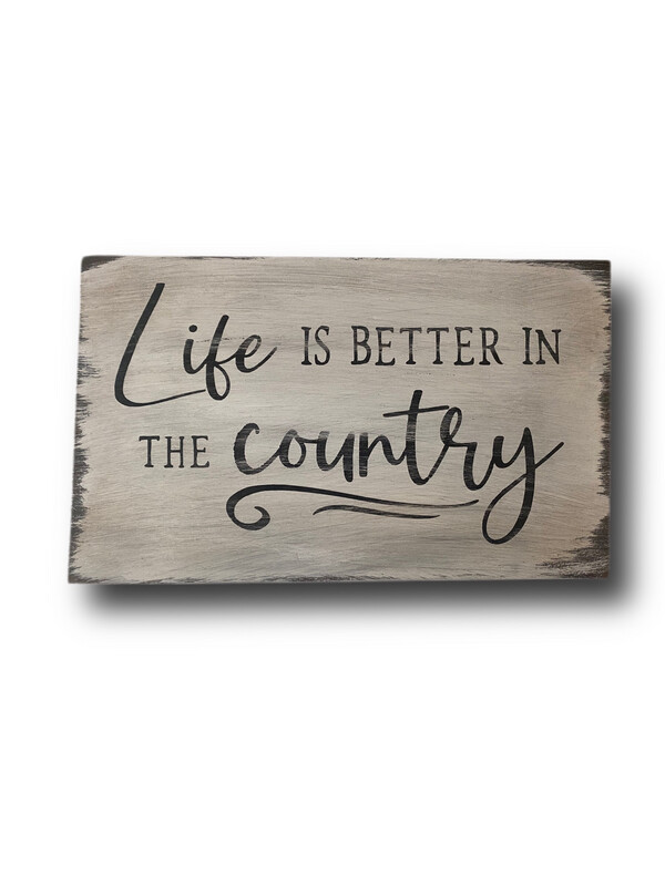 Life Is Better In the Country