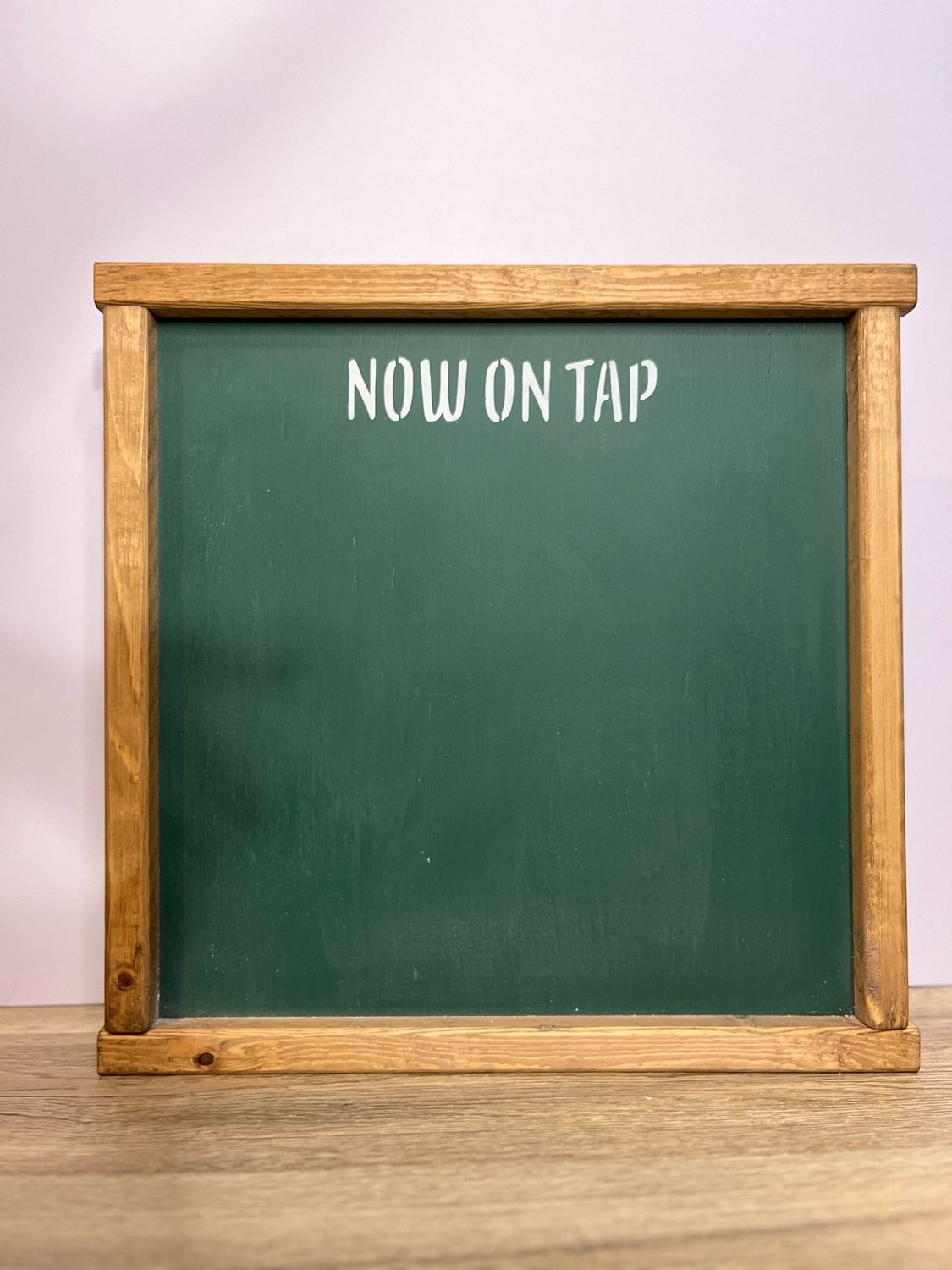 Vintage Inspired Chalkboard NOW ON TAP List
