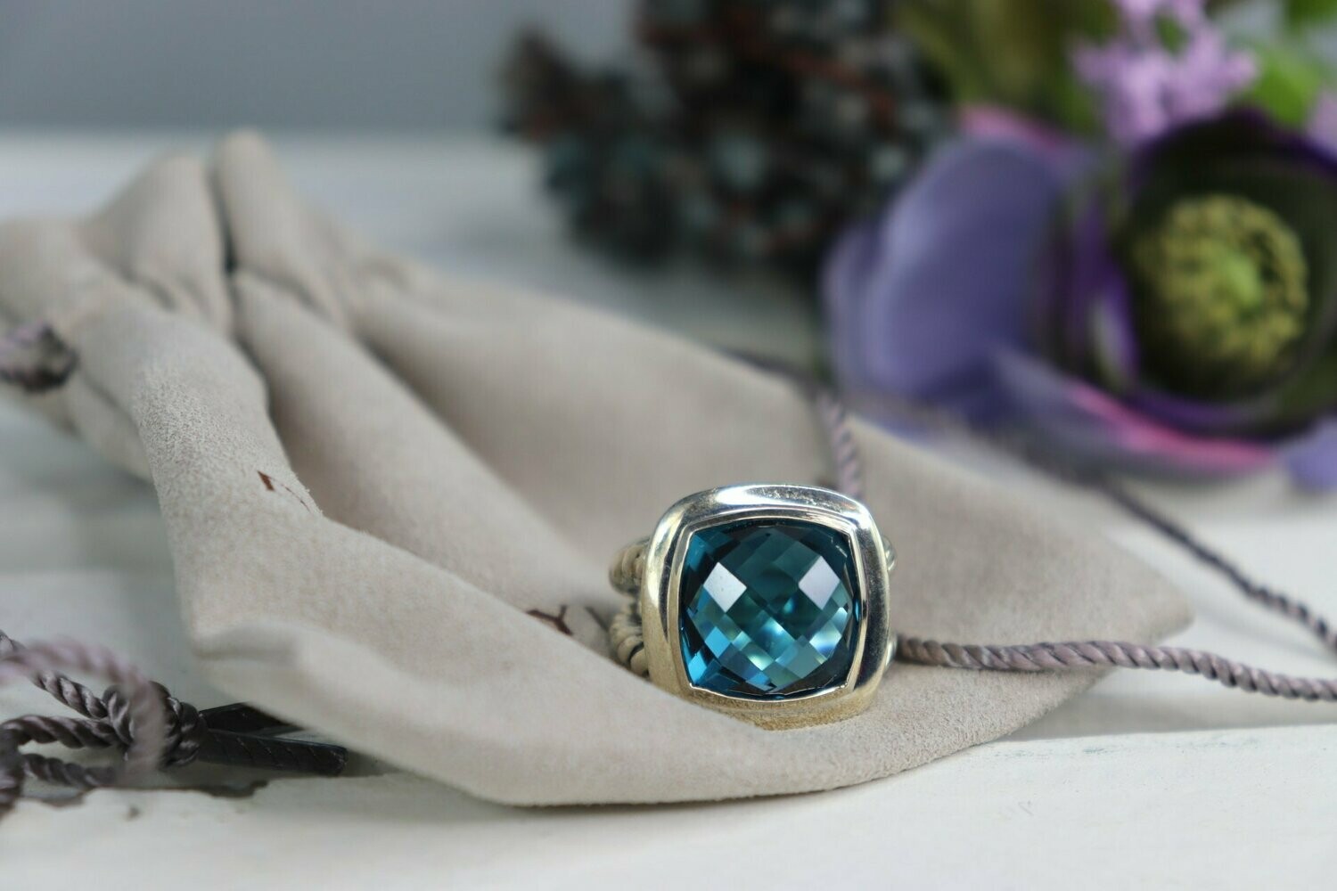 david yurman hampton blue topaz ring