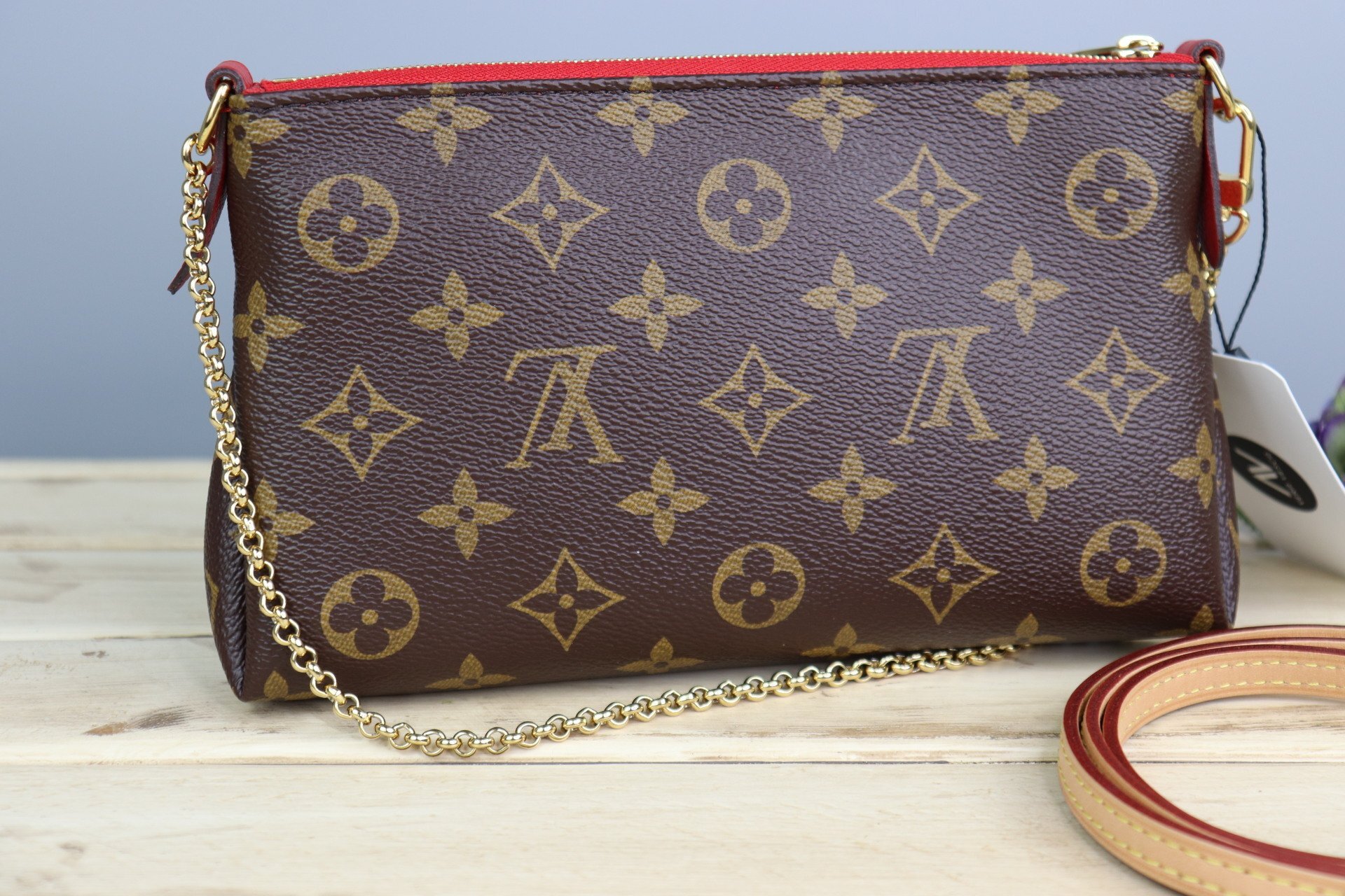 Louis Vuitton Toiletry Pouch 26 Conversion Kit to Shoulder Bag with Chain  Handbag Liner - Handbagholic