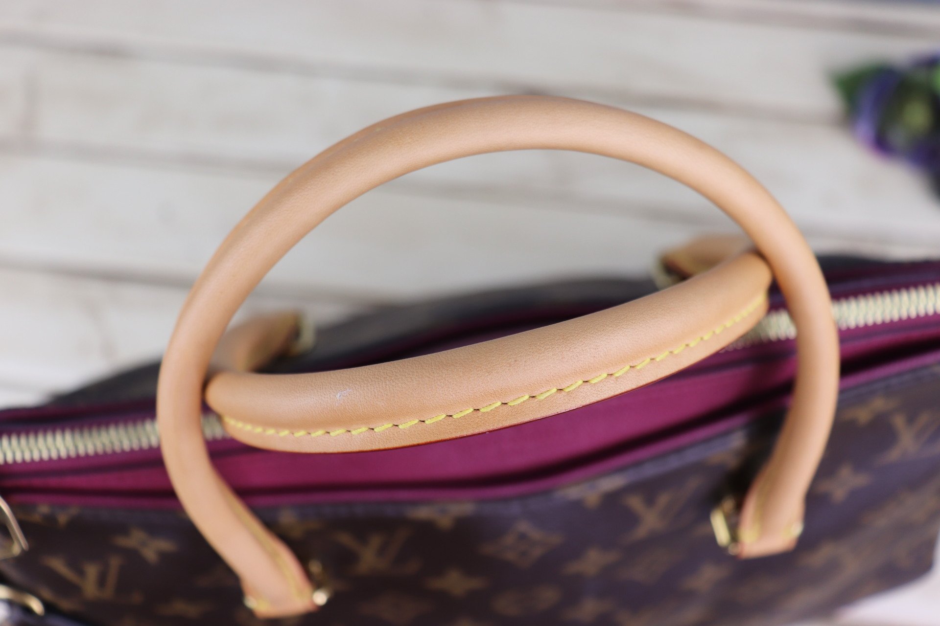 Louis Vuitton, Bags, Authentic Louis Vuitton Pallas Mm Shoulder Bag  Handbag Aurore