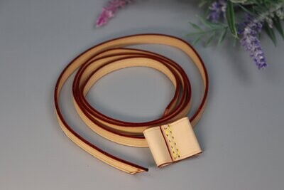 Vachetta Leather Drawstring