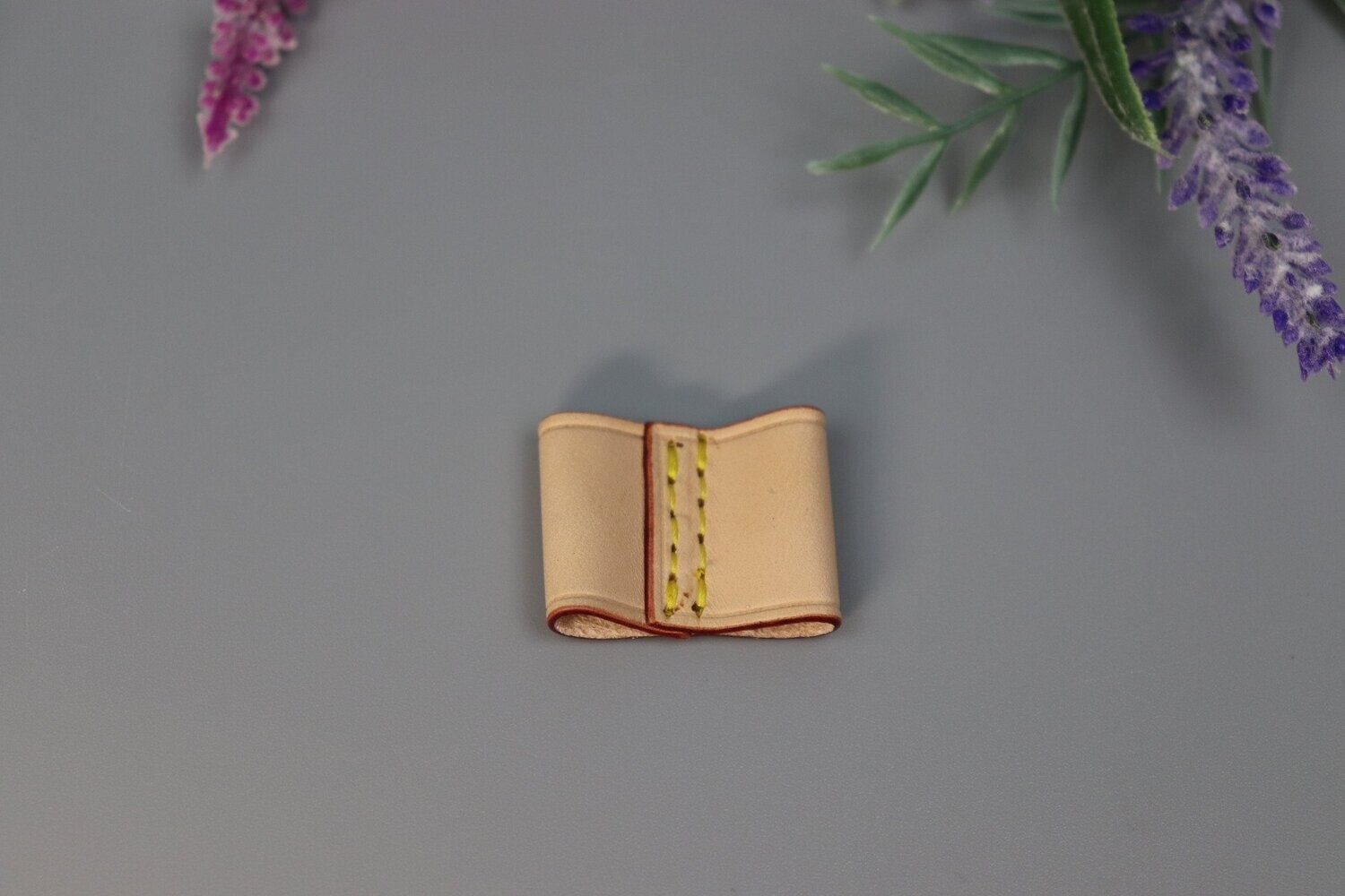 Vachetta Leather Drawstring with Slide, Style: Slide Keeper (Only)