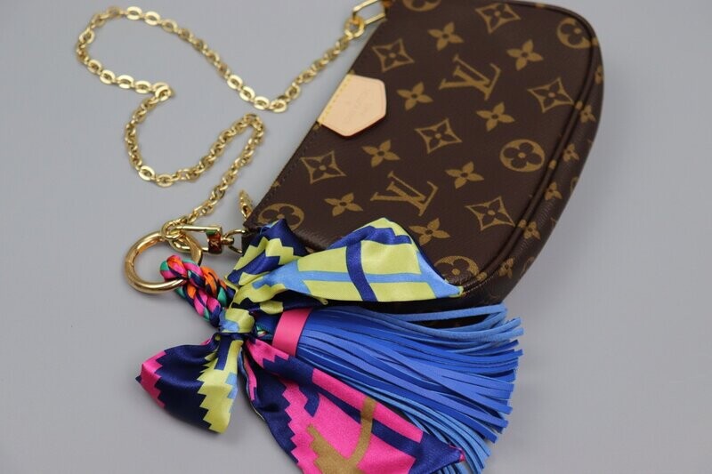 Scarf Keychain  Tassel