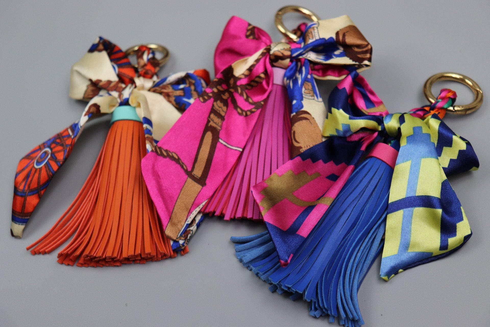 Scarf Keychain  Tassel