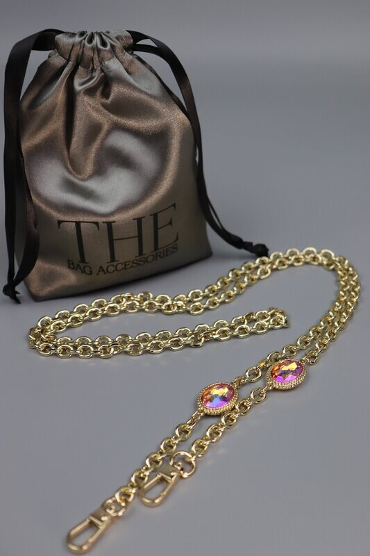 Crystal Gold Strap