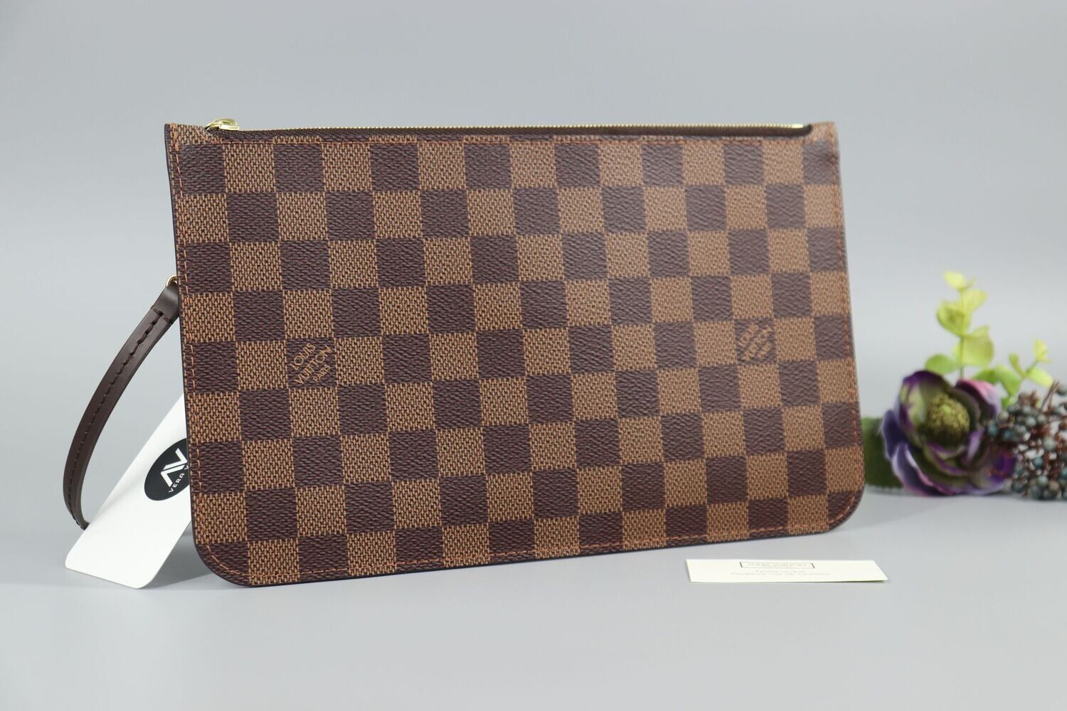 Conversion Kit For Louis Vuitton Neverfull Pouch - Silver Perfect