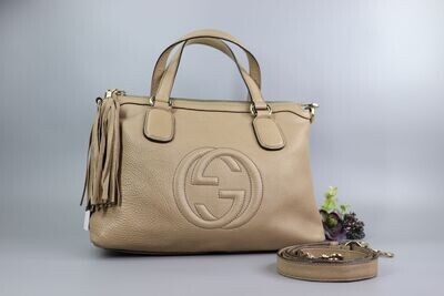 GUCCI GG SOHO Leather 2Way GUCCI GG SOHO Leather 2Way