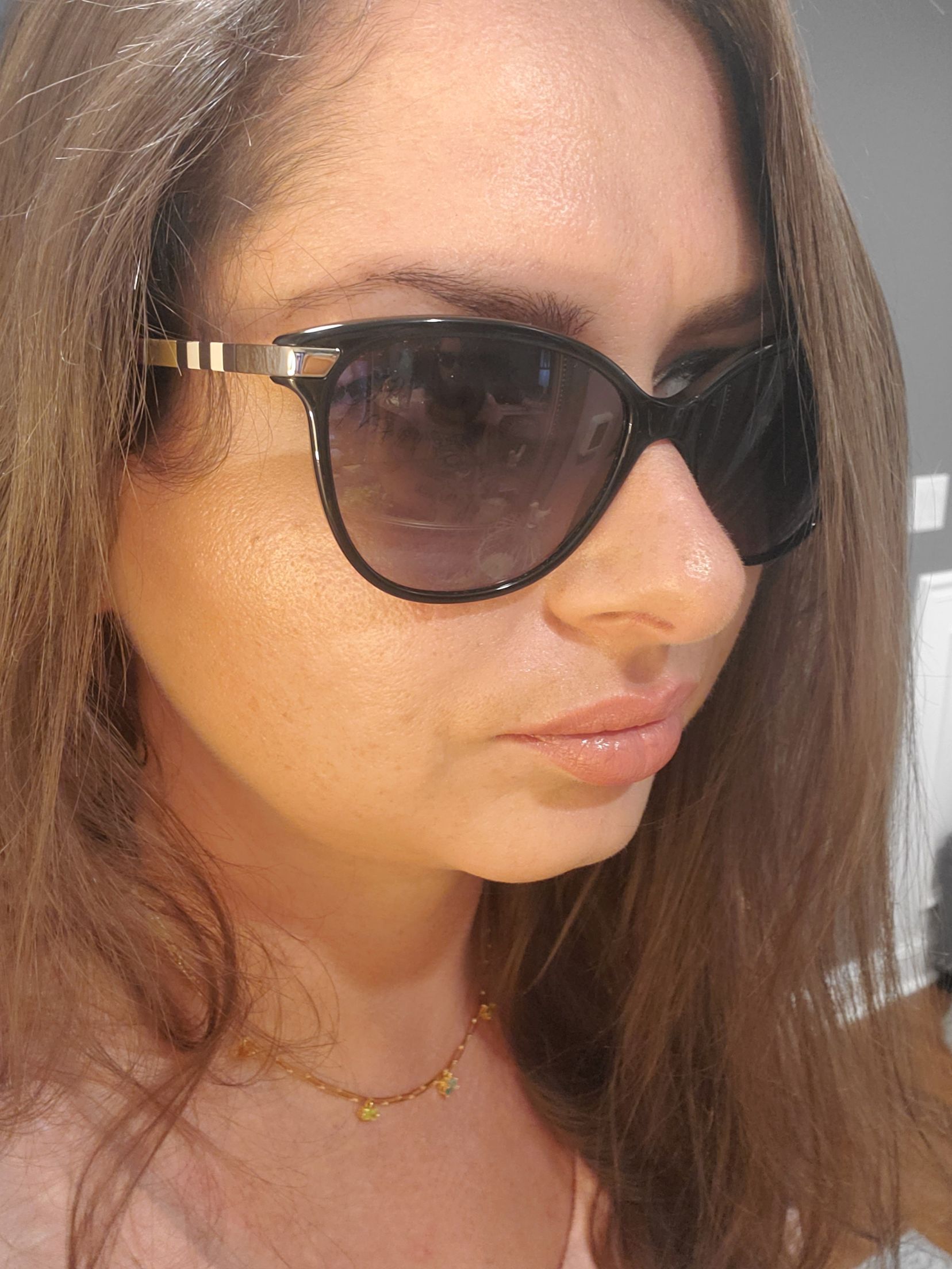 *NEW*Burberry Black / Grey Gradient Sunglasses