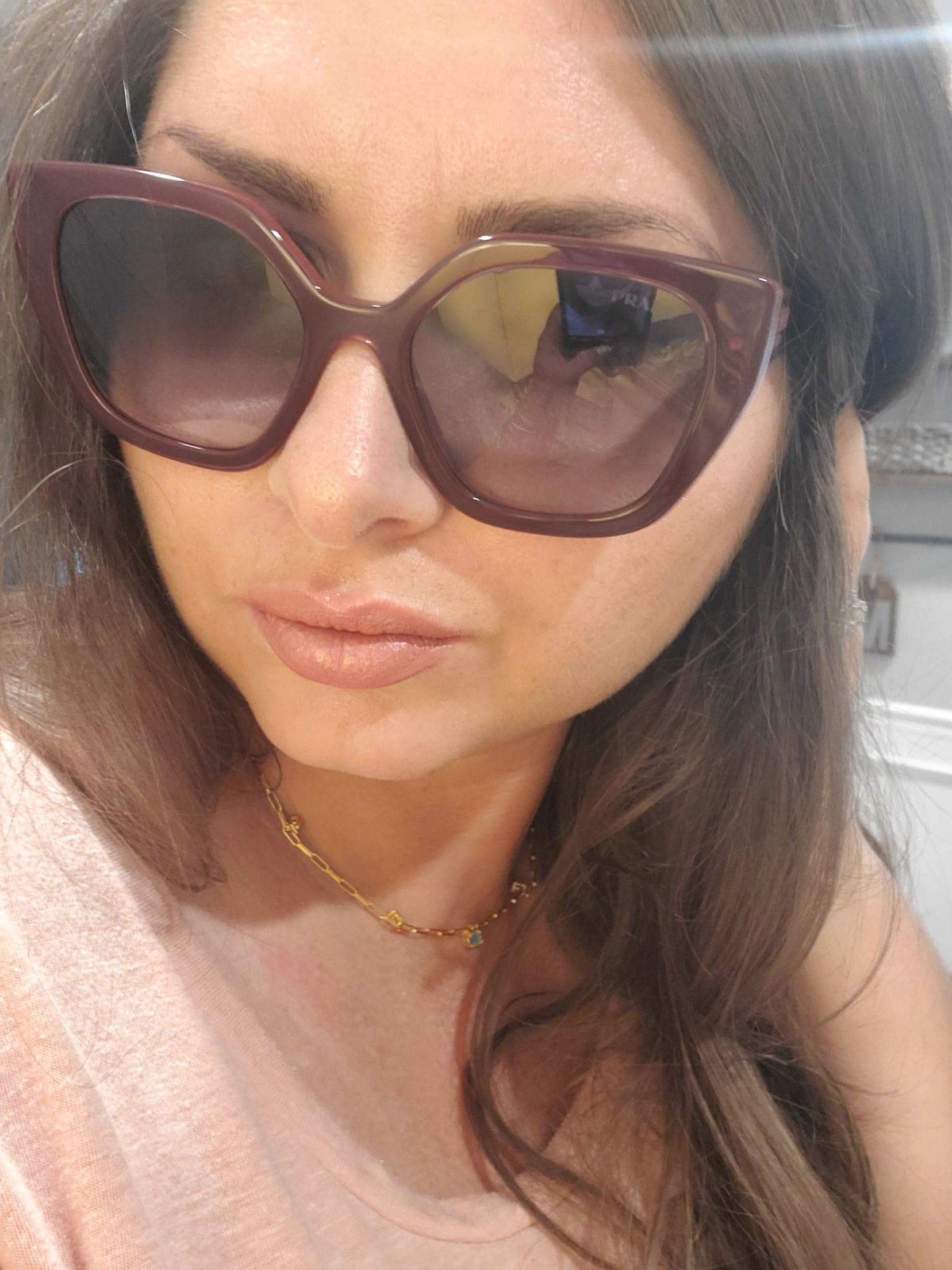 *NEW*Prada Butterfly Bordeaux Sunglasses