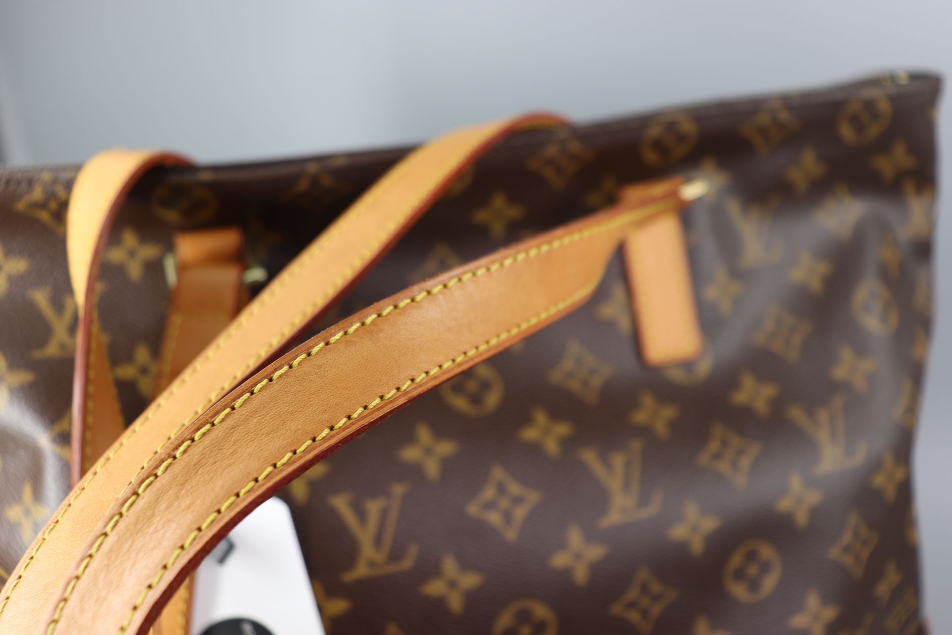 Louis Vuitton Cabas Mezzo Bags Brown Leather ref.563114 - Joli Closet